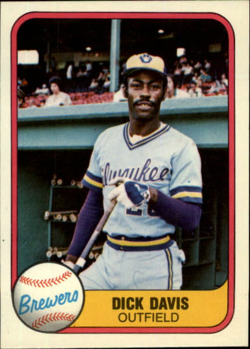 1981 Fleer Baseball "Main Set" Base Cards #441 to #660 - Picture 180 of 459
