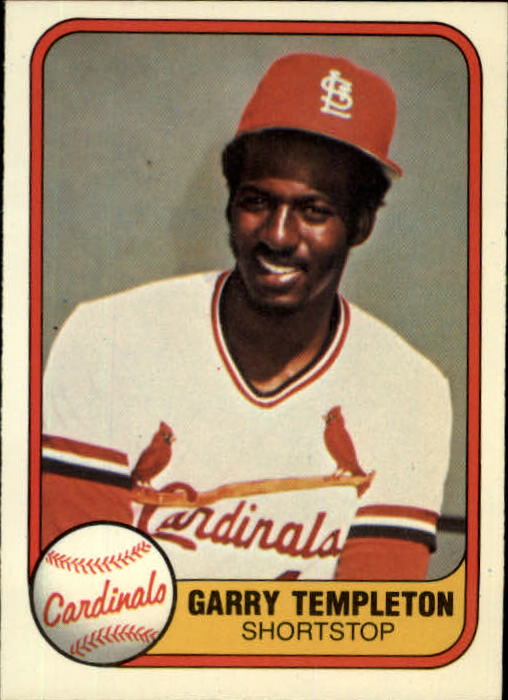 1981 Fleer #529 Garry Templeton