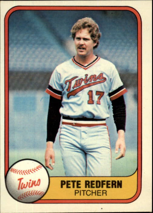 1981 Fleer #560 Pete Redfern