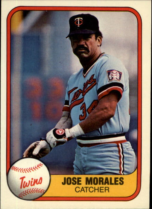 1981 Fleer #571 Jose Morales