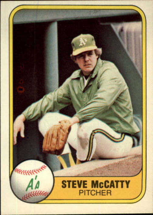 1981 Fleer #589 Steve McCatty
