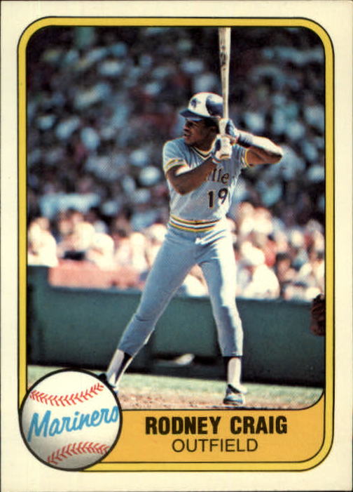 1981 Fleer Baseball "Main Set" Base Cards #441 to #660 - Picture 320 of 459