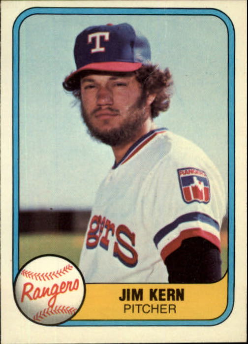 1981 Fleer #618 Jim Kern