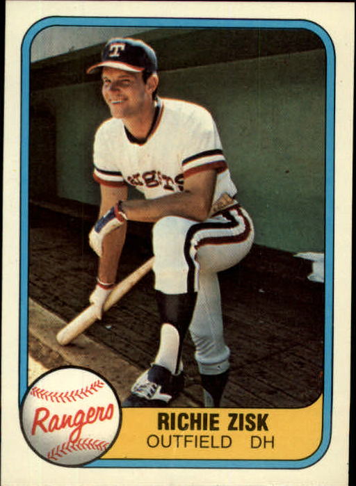 1981 Fleer #620 Richie Zisk