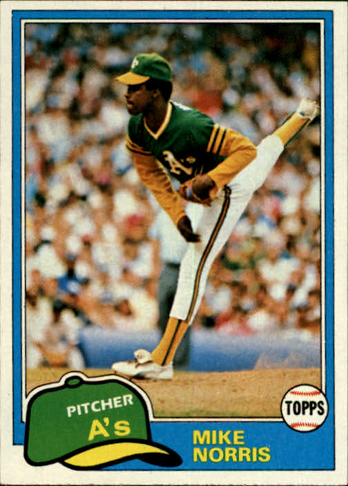 1981 Topps #55 Mike Norris