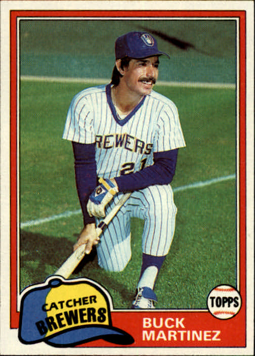 1981 Topps #56 Buck Martinez