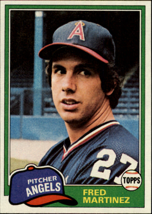 1981 Topps #227 Fred Martinez RC