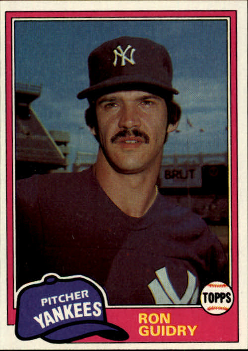 1981 Topps #250 Ron Guidry