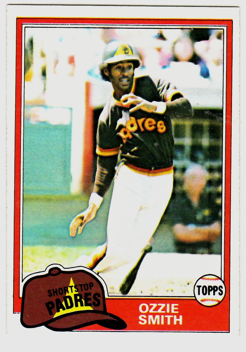 1979 Topps #116 Ozzie Smith Padres Rookie Card VG
