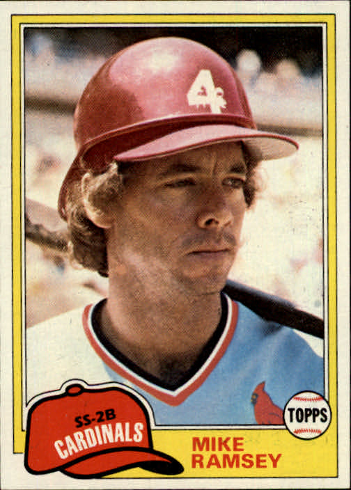 1981 Topps #366 Mike Ramsey RC