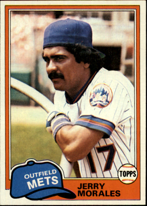 1981 Topps #377 Jerry Morales