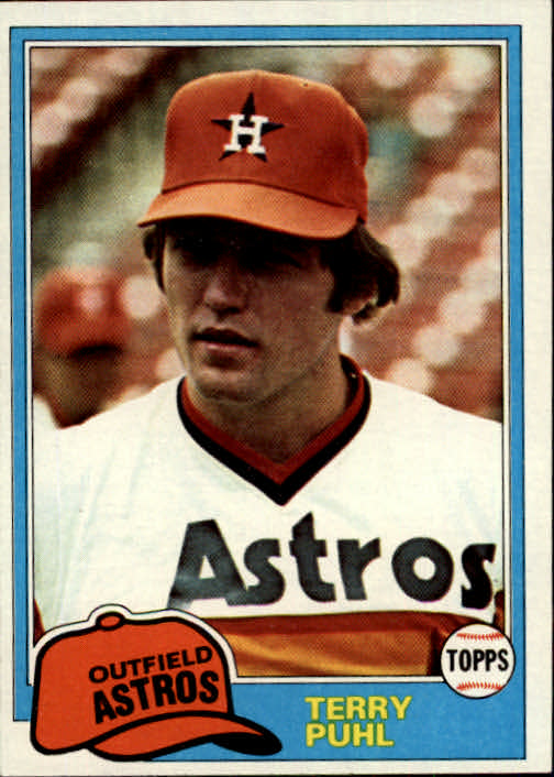  1980 Topps Baseball Card #147 Terry Puhl