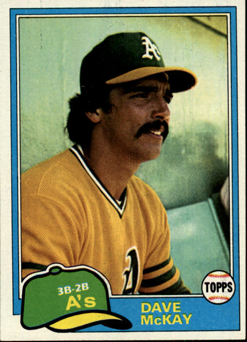 1981 Topps #461 Dave McKay
