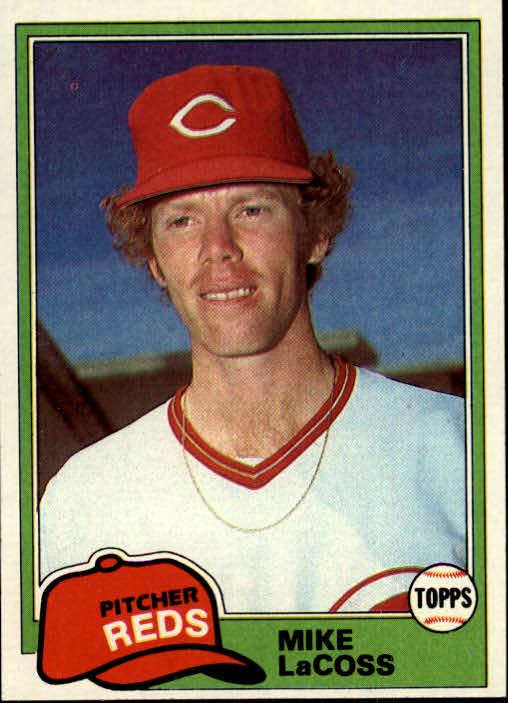 1981 Topps #474 Mike LaCoss