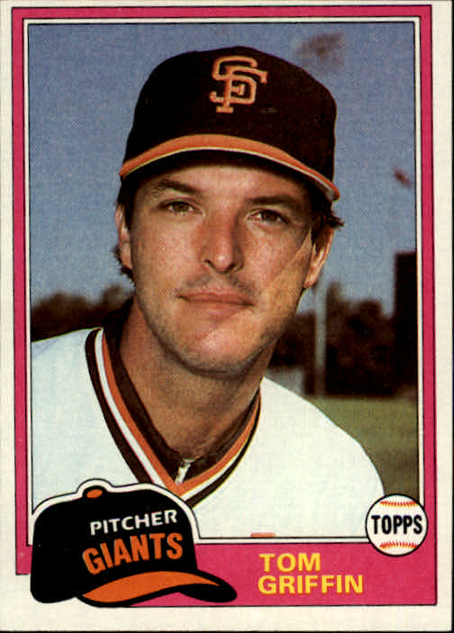 1981 Topps #538 Tom Griffin