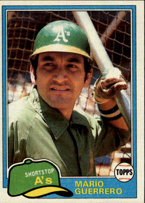 1981 Topps #547 Mario Guerrero