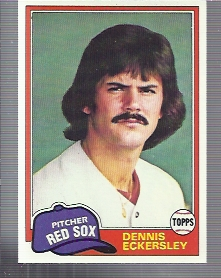 1981 Topps #620 Dennis Eckersley