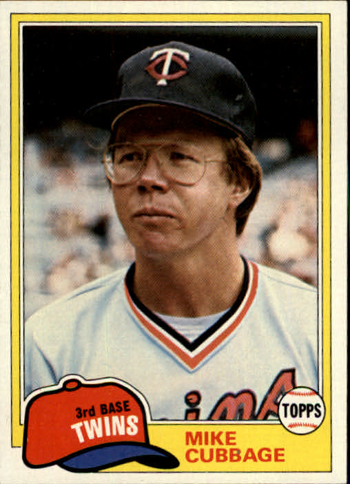 1981 Topps #657 Mike Cubbage DP