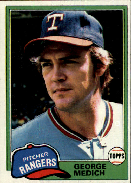 1981 Topps #702 George Medich