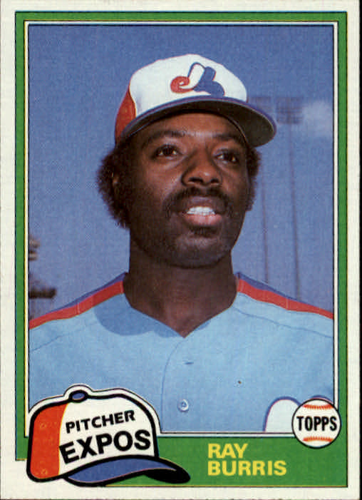 1981 Topps Traded #744 Ray Burris