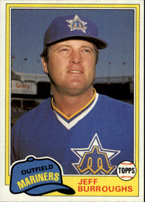 1981 Topps Traded #745 Jeff Burroughs