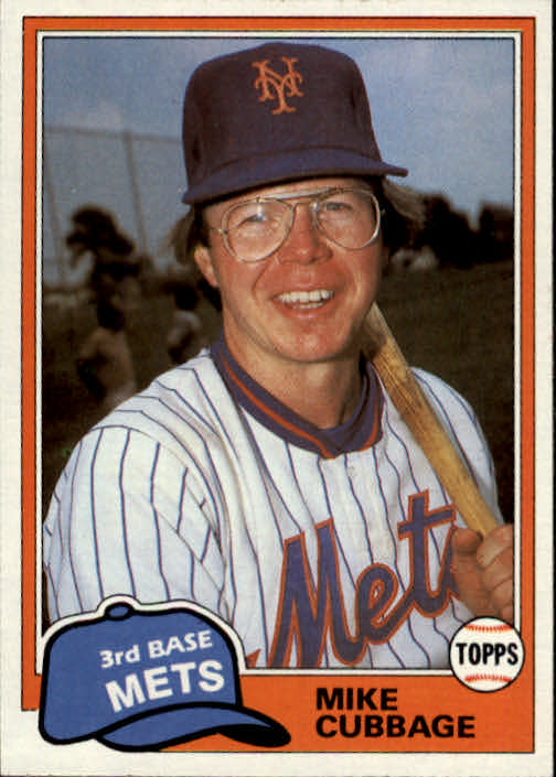 1981 Topps Traded #752 Mike Cubbage
