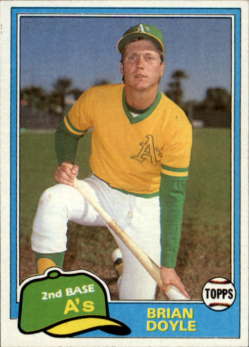 1981 Topps Traded #754 Brian Doyle