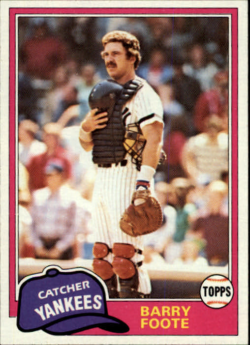 1981 Topps Traded #763 Barry Foote