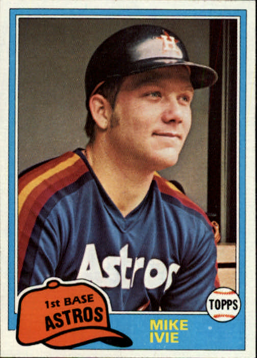 1981 Topps Traded #774 Mike Ivie