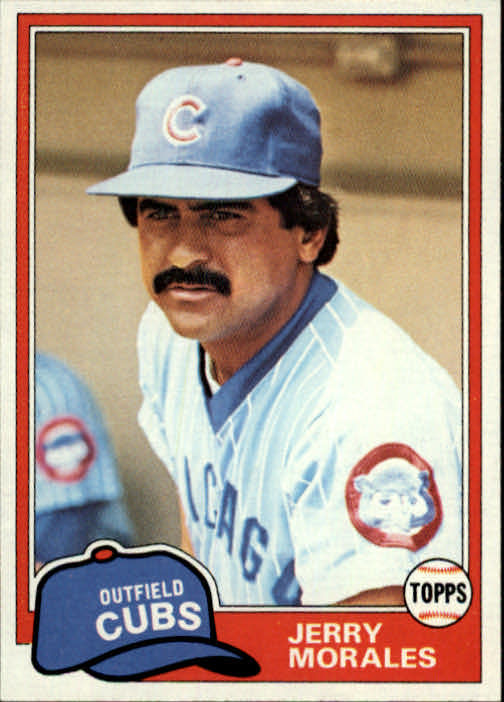 1981 Topps Traded #805 Jerry Morales