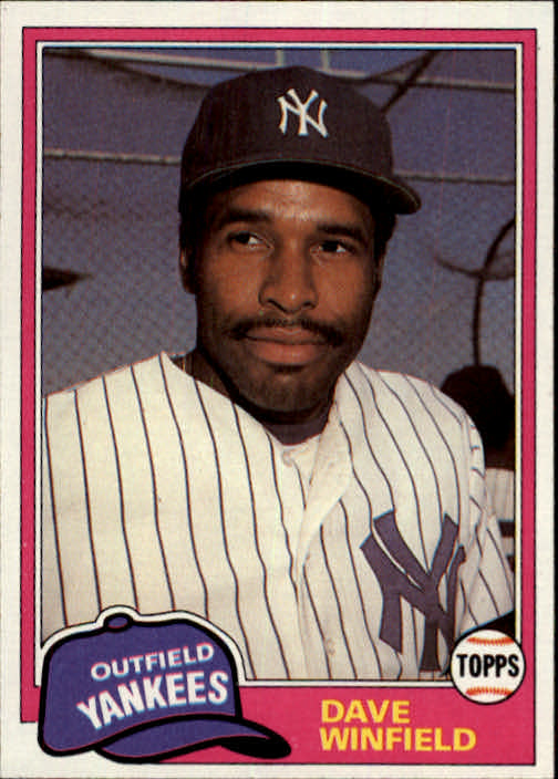 1981 Topps Traded #855 Dave Winfield