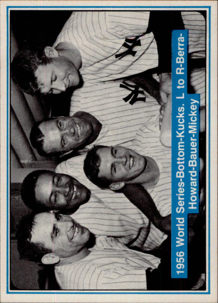 1982 ASA Mickey Mantle #28 Mickey Mantle/Yogi Berra/Elston Howard/Hank Bauer/1956 World Series