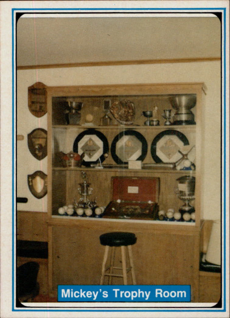 1982 ASA Mickey Mantle #61 Mickey Mantle/Trophy Room