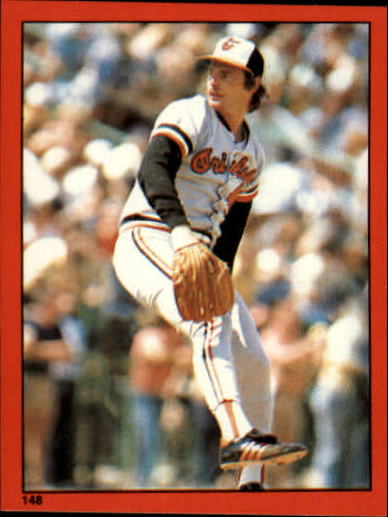 1982 O-Pee-Chee Stickers #148 Mike Flanagan