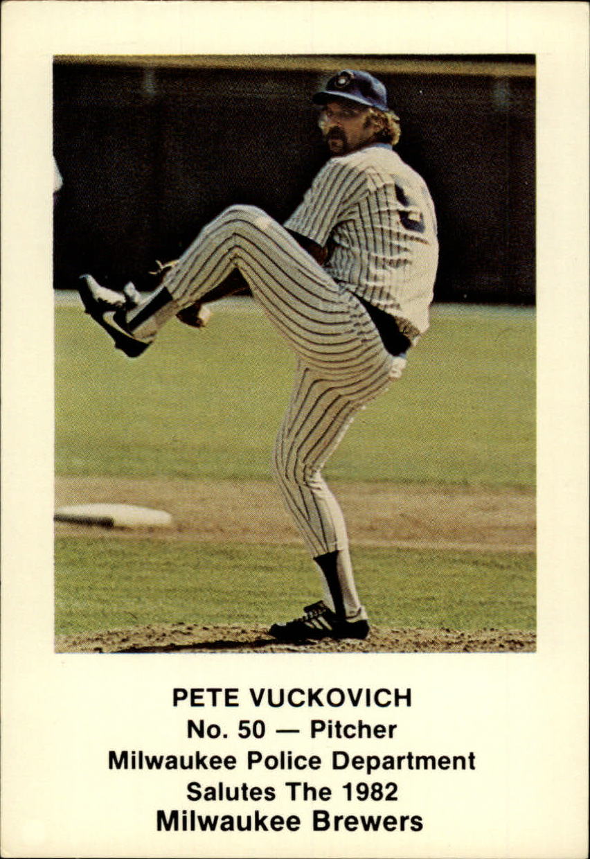 1982 Milwaukee Brewers Police Baseball - Trading Card Database