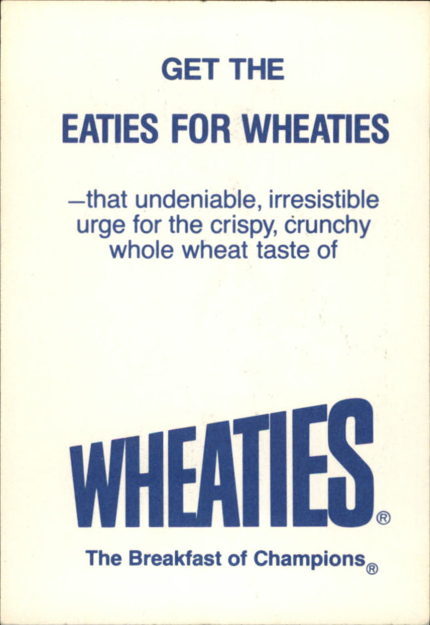 B2824 - 1982 Indians Wheaties Baseballkarten 1-30 -Sie wählen aus - 15+ KOSTENLOSER US-VERSAND - Bild 9 von 12