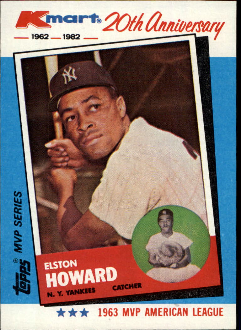 1982 K-Mart #3 Elston Howard: 63AL