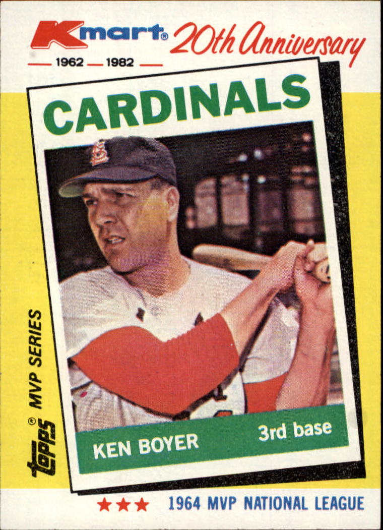 1982 K-Mart #6 Ken Boyer: 64NL