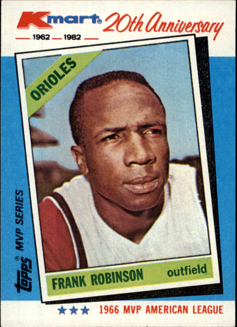 1982 K-Mart #9 Frank Robinson: 66AL