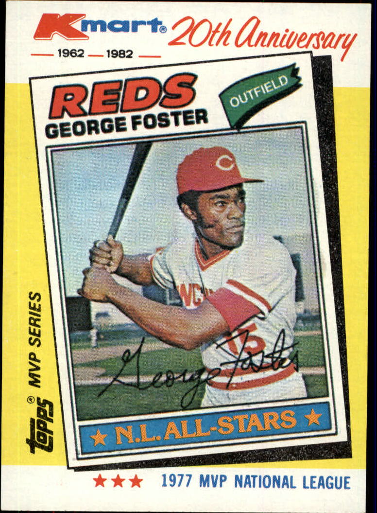 1982 K-Mart #32 George Foster: 77NL