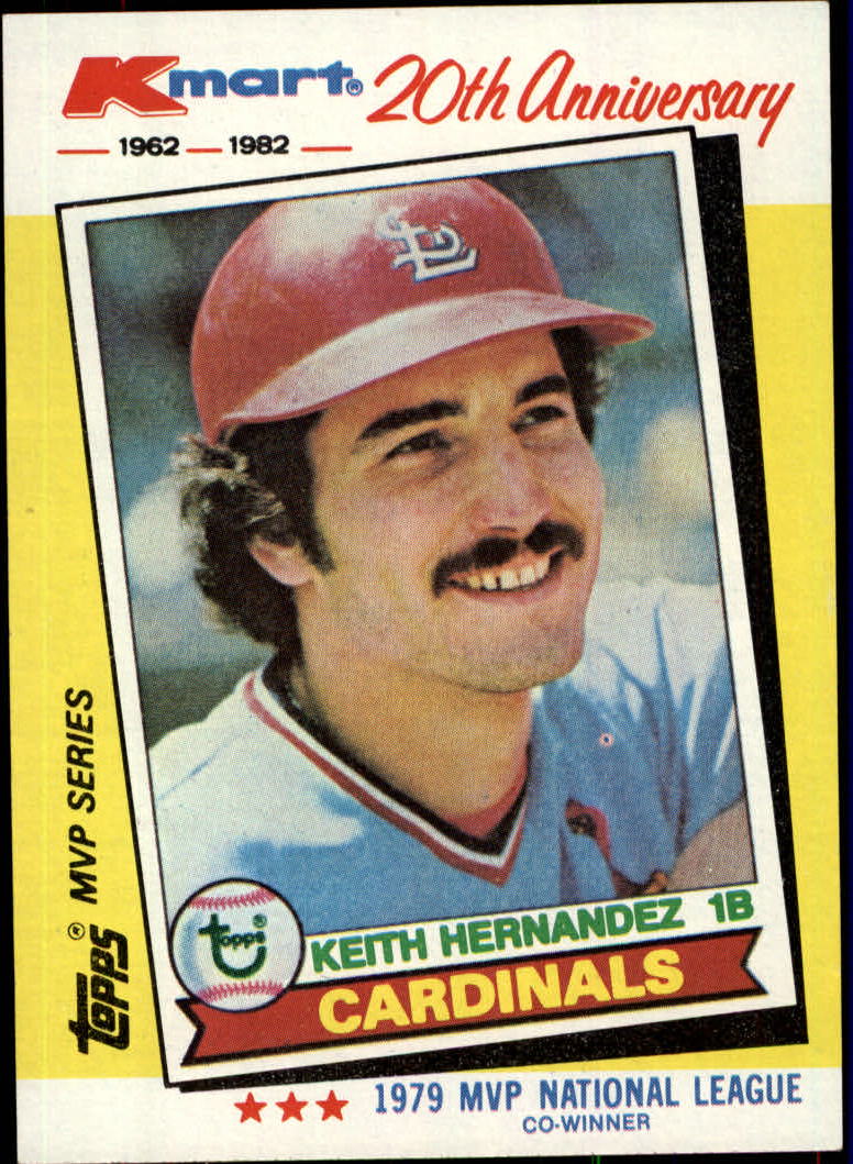 1982 K-Mart #36 Keith Hernandez: 79NL