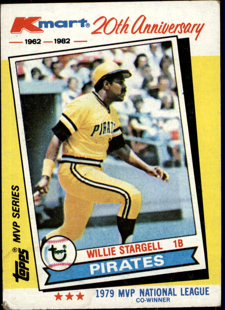 1982 K-Mart #37 Willie Stargell: 79NL