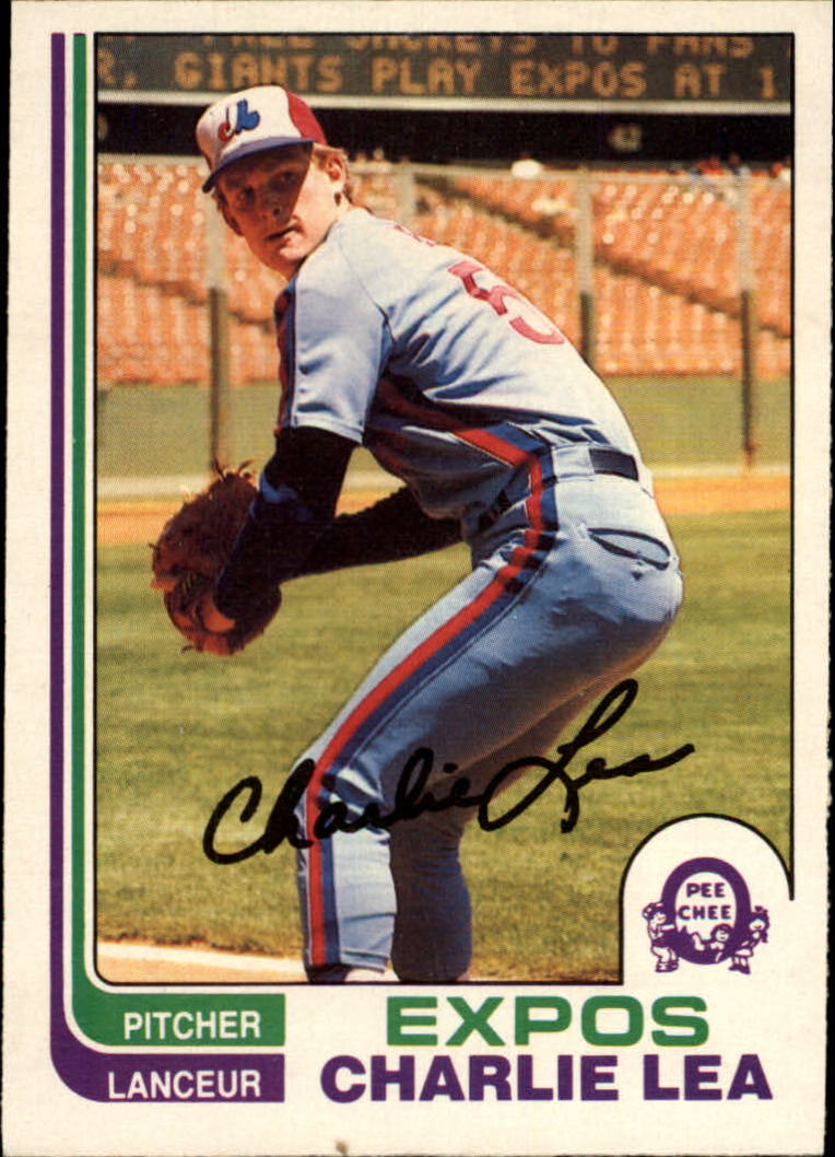 1982 O-Pee-Chee #38 Charlie Lea