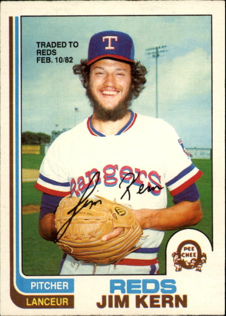 1982 O-Pee-Chee - #123 Jeff Reardon