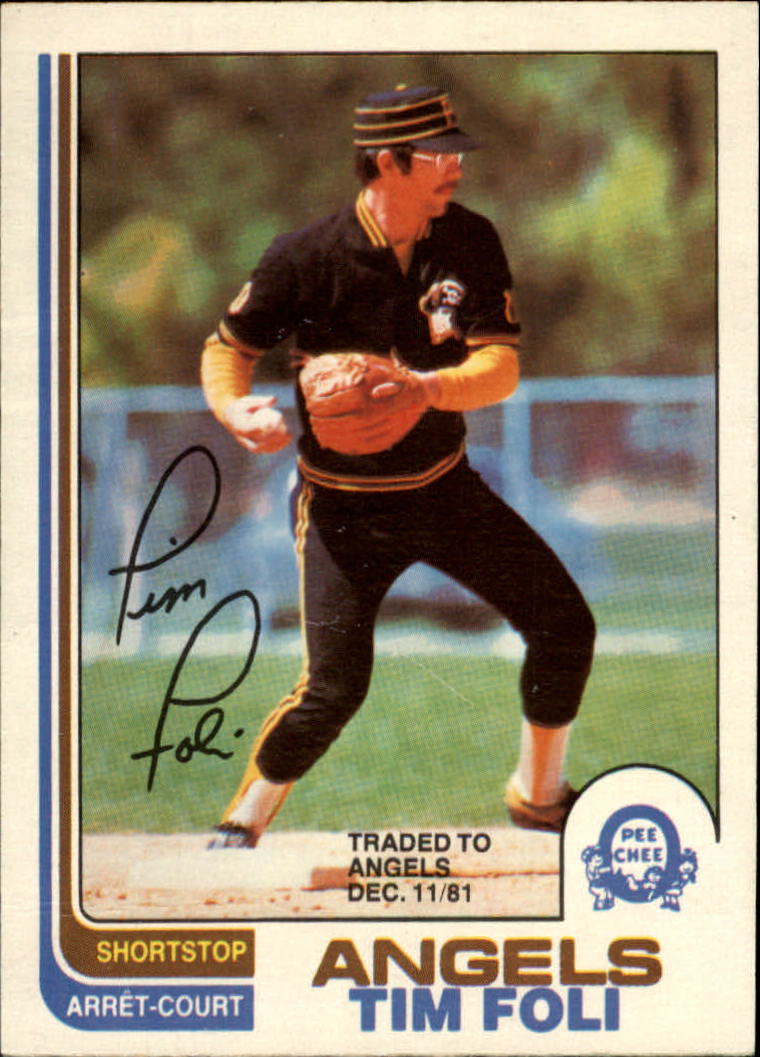 1982 O-Pee-Chee - #123 Jeff Reardon