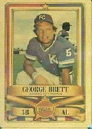 1982 Perma-Graphic All-Stars Gold #9 George Brett