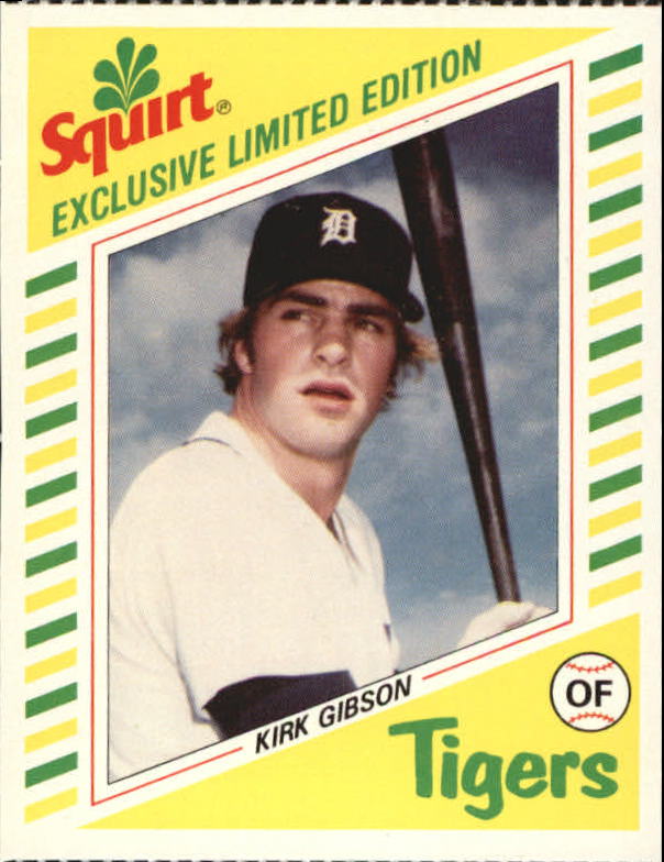 1982 Squirt #6 Kirk Gibson