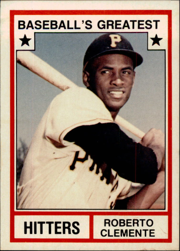 1982 TCMA Greatest Hitters #4 Roberto Clemente