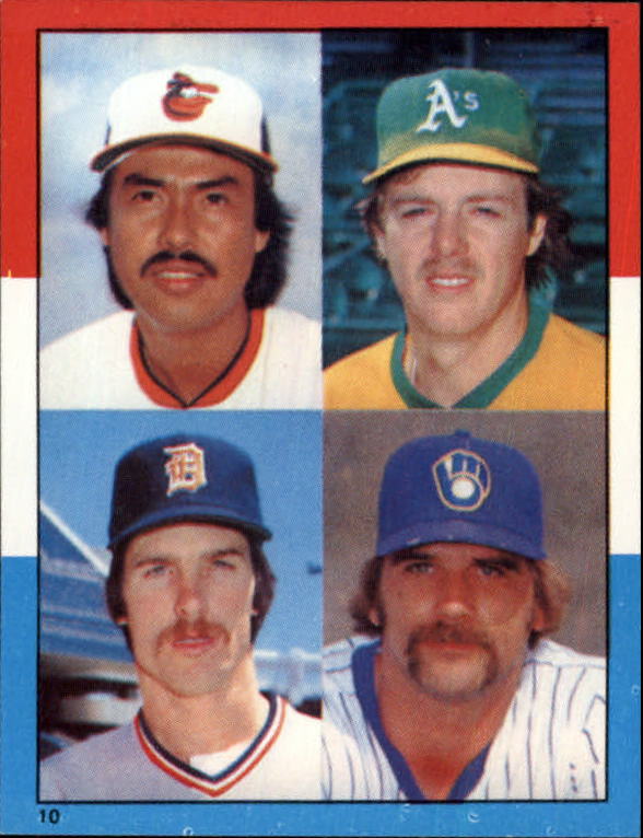 1982 Topps Stickers #10 AL Wins Leaders/Steve McCatty/Dennis Martinez/P