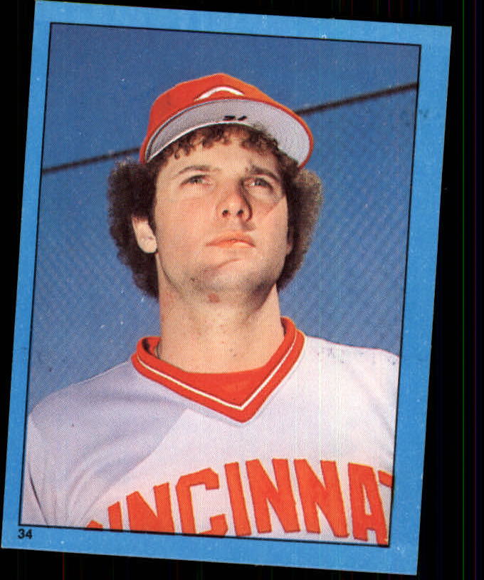 1982 Topps Stickers #34 Ron Oester